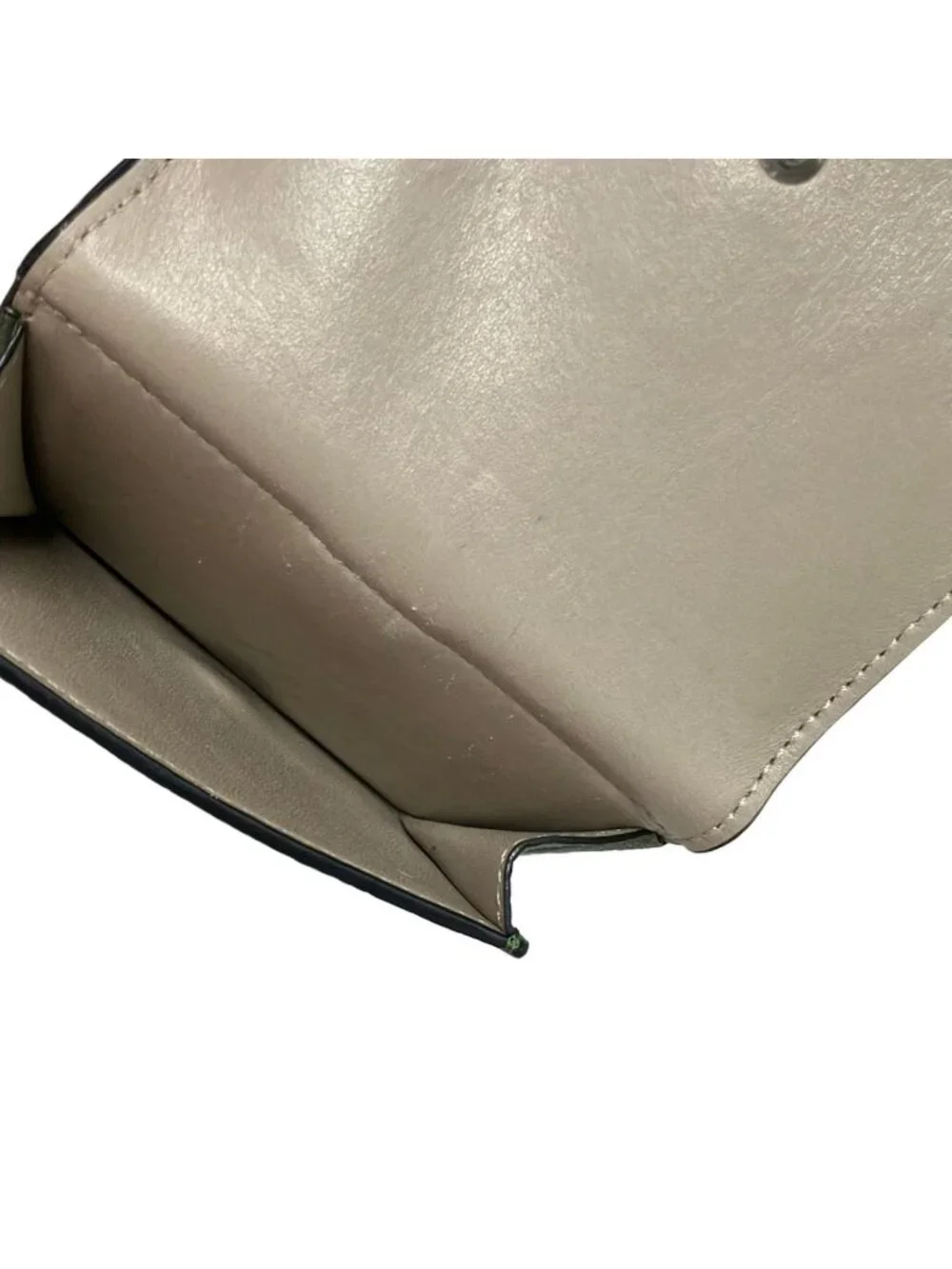 Loewe Trifold Wallet Green Brown